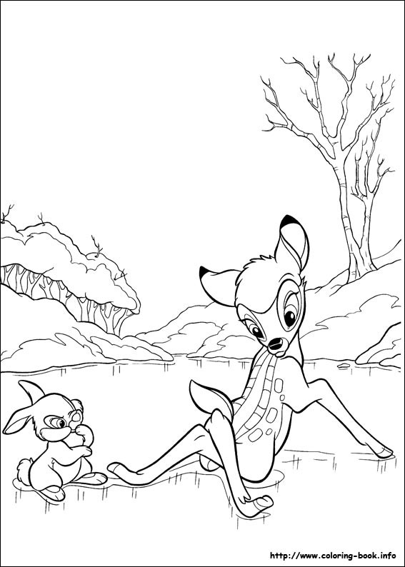 Bambi 2 coloring picture